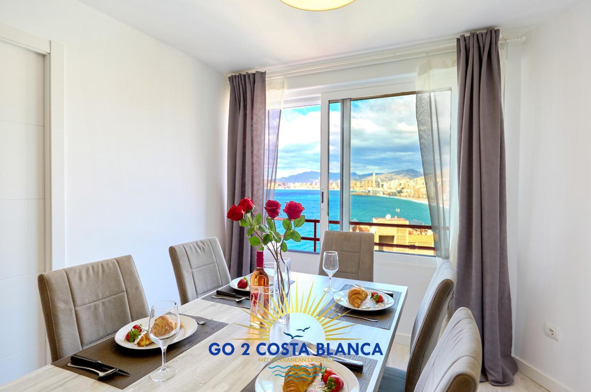 Doro Seaview Apartment Бенидорм Екстериор снимка